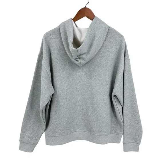 New FAVORITE DAUGHTER Hoodie The Collegiate Graphic Gray - Picture 3 of 6